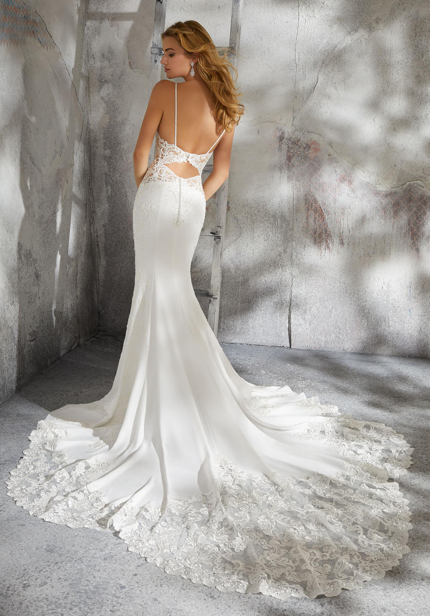 wedding dress cut out 23 Chic Dresses for the Bride Who Wants to Stand Out Embrace your big day with the exquisite charm of our Ivory Lace Corset Wedding Dress Beloved by Casablanca Bridal BL430