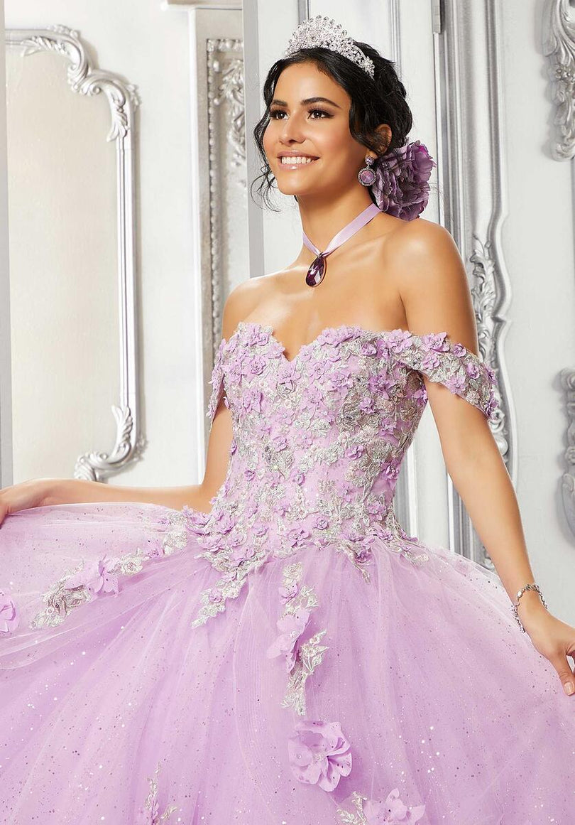 Vizcaya by Morilee 3D Floral Fairytale Quince Dress 89318 Vizcaya by Morilee 3D Floral Fairytale Quince Dress 89318