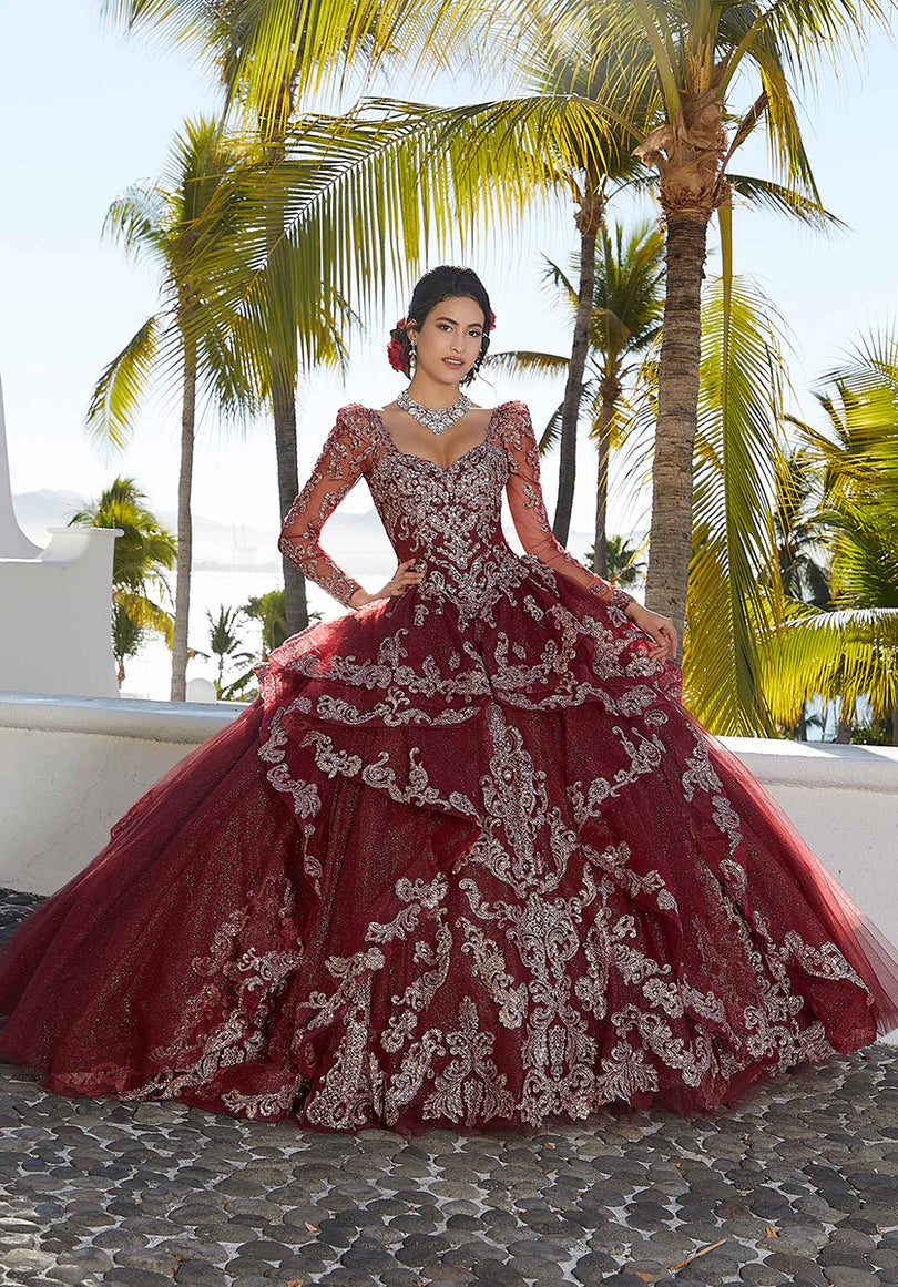Vizcaya by Morilee Tulle Quince Dress 89352 Vizcaya by Morilee Tulle Quince Dress 89352