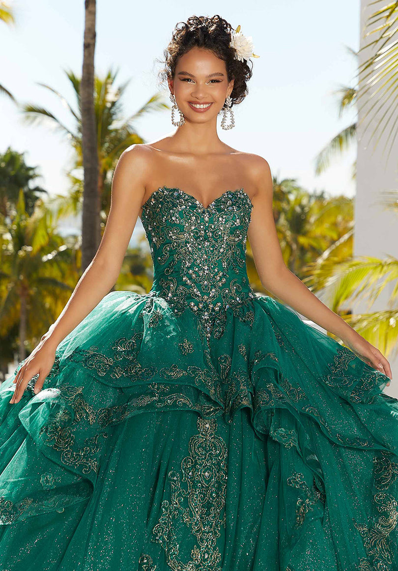 Vizcaya by Morilee Tulle Quince Dress 89352 Vizcaya by Morilee Tulle Quince Dress 89352