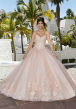 Vizcaya by Morilee Strapless Quince Dress 89354