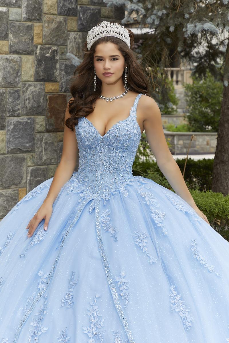 Vizcaya by Morilee Lace and Tulle Quince Dress 89407 Vizcaya by Morilee Lace and Tulle Quince Dress 89407
