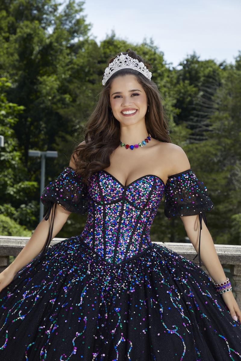 confetti formal dresses Nookie Confetti Sequined Long Formal Black Tie Gown Xtra Small in Navy $389