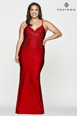Faviana Plus Sizes Dress 9518
