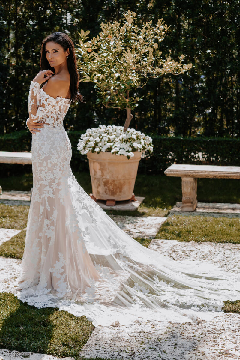 allure bridal lace mermaid dress A1110 Allure Bridals