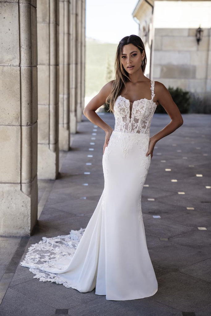 Allure Bridal M632 Modest Wedding Dress | A Closet Full of Dresses