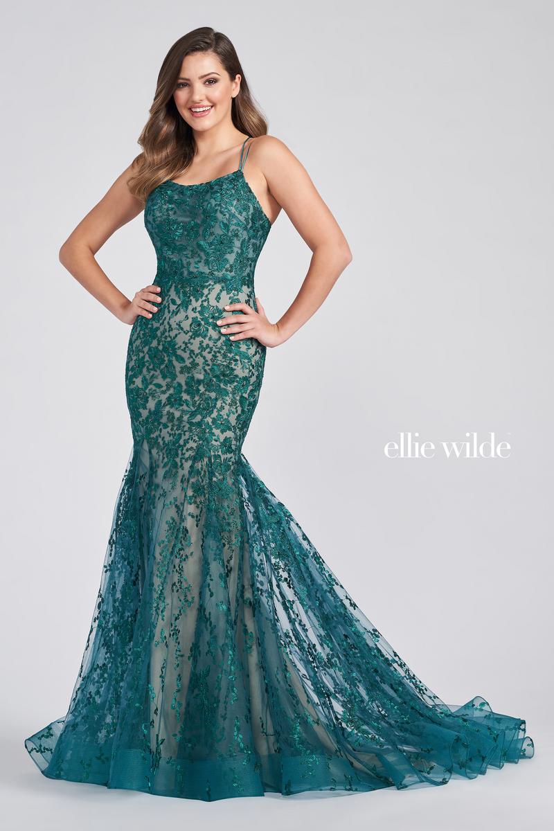 Ellie Wilde Fit and Flare Prom Dress EW122032