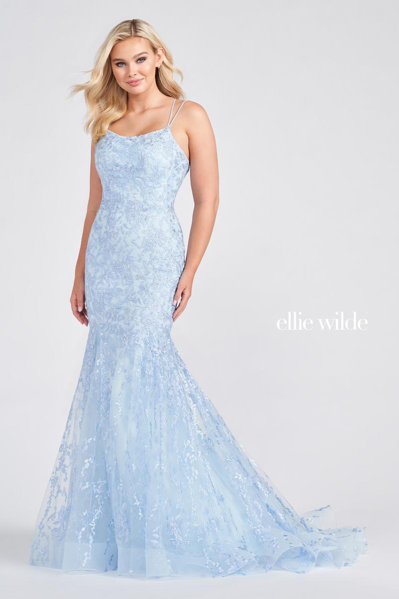 Ellie Wilde Fit and Flare Prom Dress EW122032