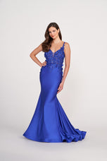Ellie Wilde Fit and Flare Prom Dress EW122041