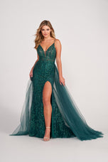 Ellie Wilde Fit and Flare Prom Dress EW34058
