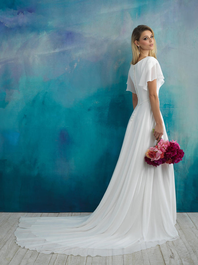 Allure Bridals Modest Dress M595