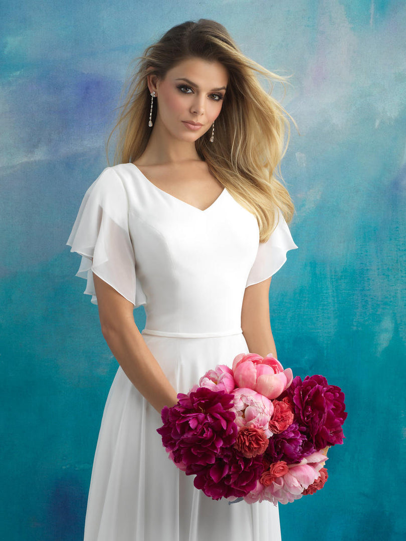 Allure Bridals Modest Dress M595