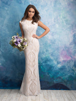 Allure Bridals Modest Dress M604