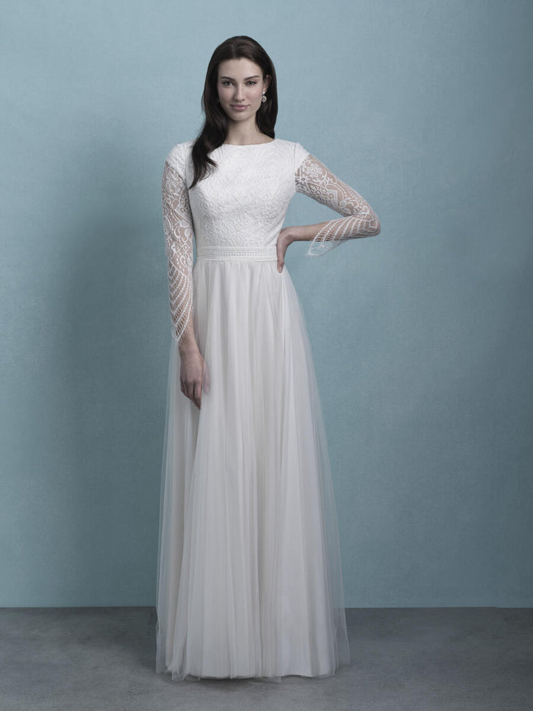 Allure Bridals Modest Dress M656