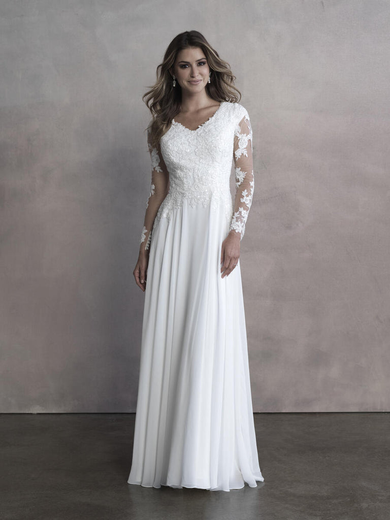 Allure Bridals Modest Dress M663