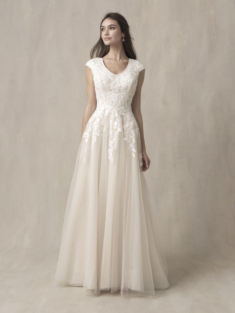 Allure Bridals Modest Dress M670