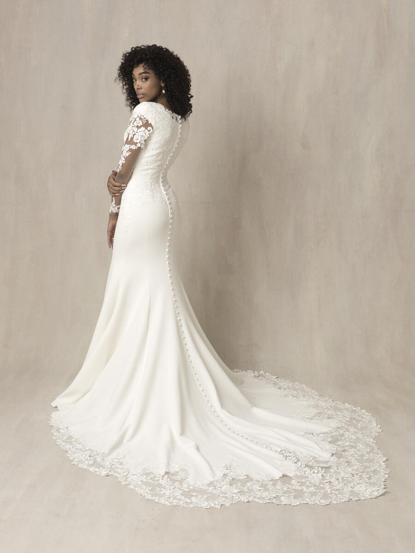 Allure Bridals Modest Dress M673