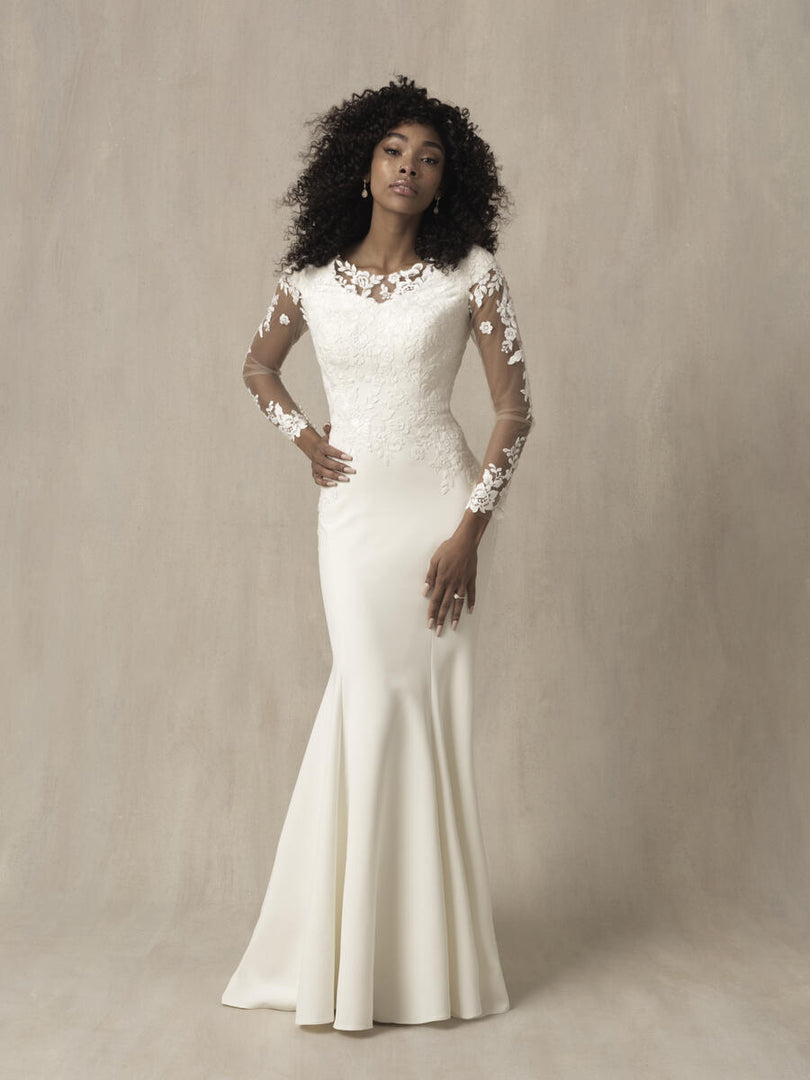 Allure Bridals Modest Dress M673