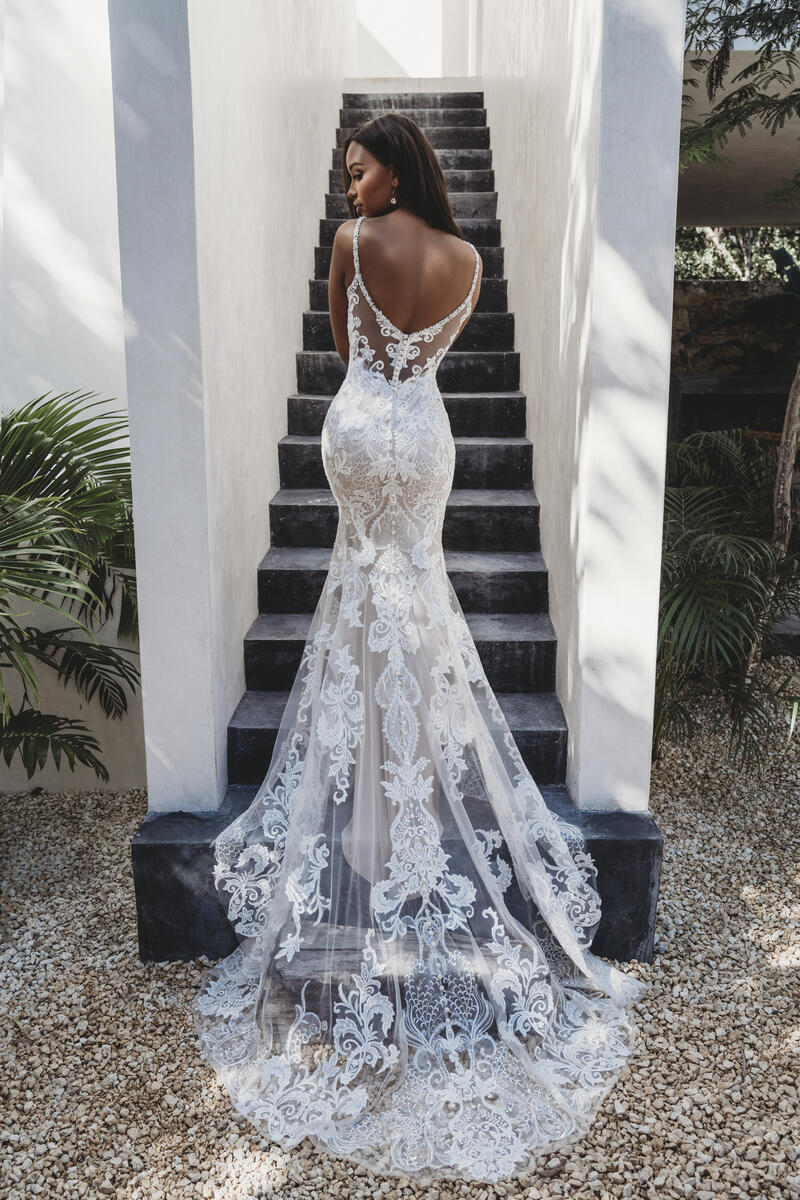 madison james mermaid wedding dress Madison James spring 2017 bridal strapless sweetheart neckline simple clean layered skirt elegant mermaid wedding dress chapel train (mj320) mv #wedding #bridal #mermaid #weddingdress #strapless