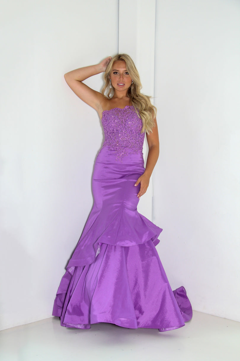 mori lee prom dresses Morilee One Shoulder Prom Dress 98043