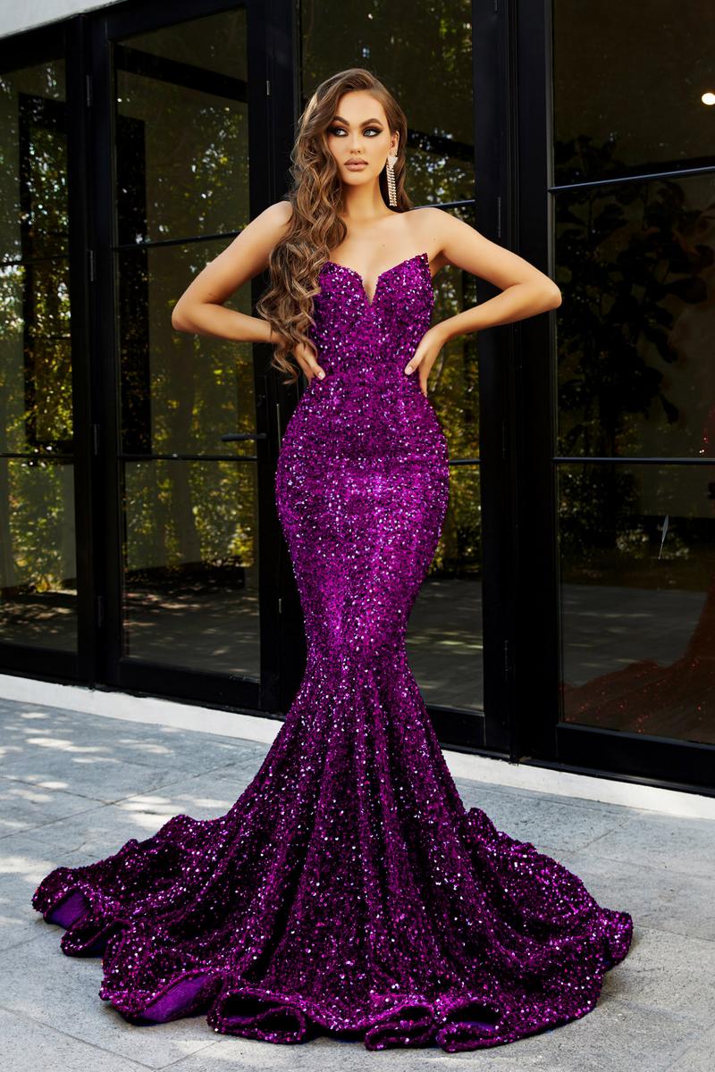 Portia and Scarlett Fit and Flare Prom Dress PS21208