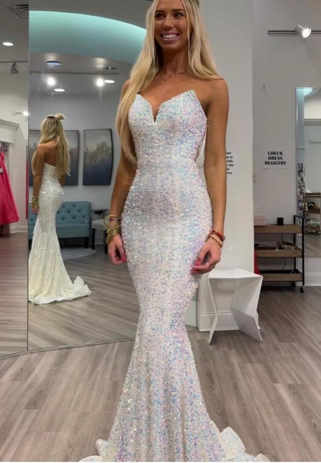 Portia and Scarlett Fit and Flare Prom Dress PS21208 Blush / 14 Portia and Scarlett Fit and Flare Prom Dress PS21208 Blush / 14