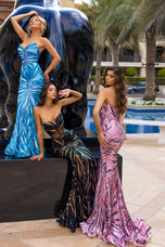 Portia and Scarlett Strapless Prom Dress PS22538 - B