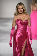 Sherri Hill Long Satin Prom Dress 55230