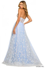 Sherri Hill Corset Butterfly Prom Dress 55310
