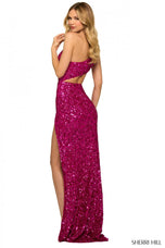 Sherri Hill Sequin Cut Out Prom Dress 55456