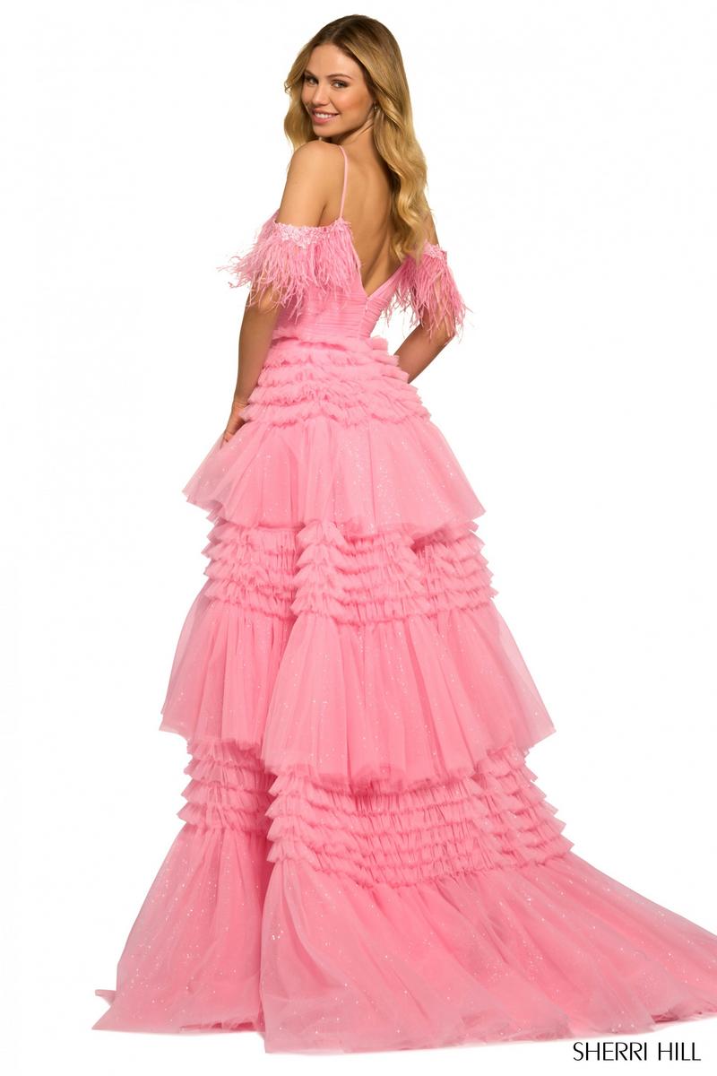 Sherri Hill Tulle Layered Dress 55507