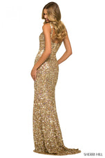 Sherri Hill Fitted Sequin Prom Dress 55512