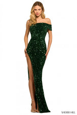 Sherri Hill Sequined Dress 55520