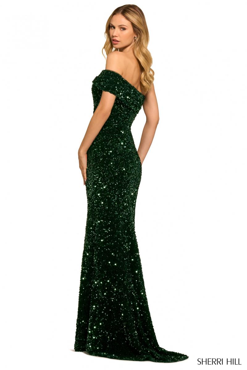 Sherri Hill Sequined Dress 55520