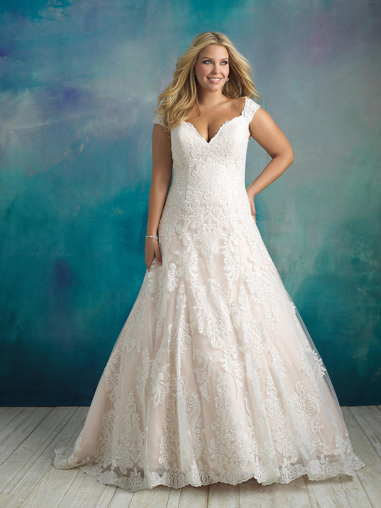Allure Bridal Women Size Colleciton Dress W416